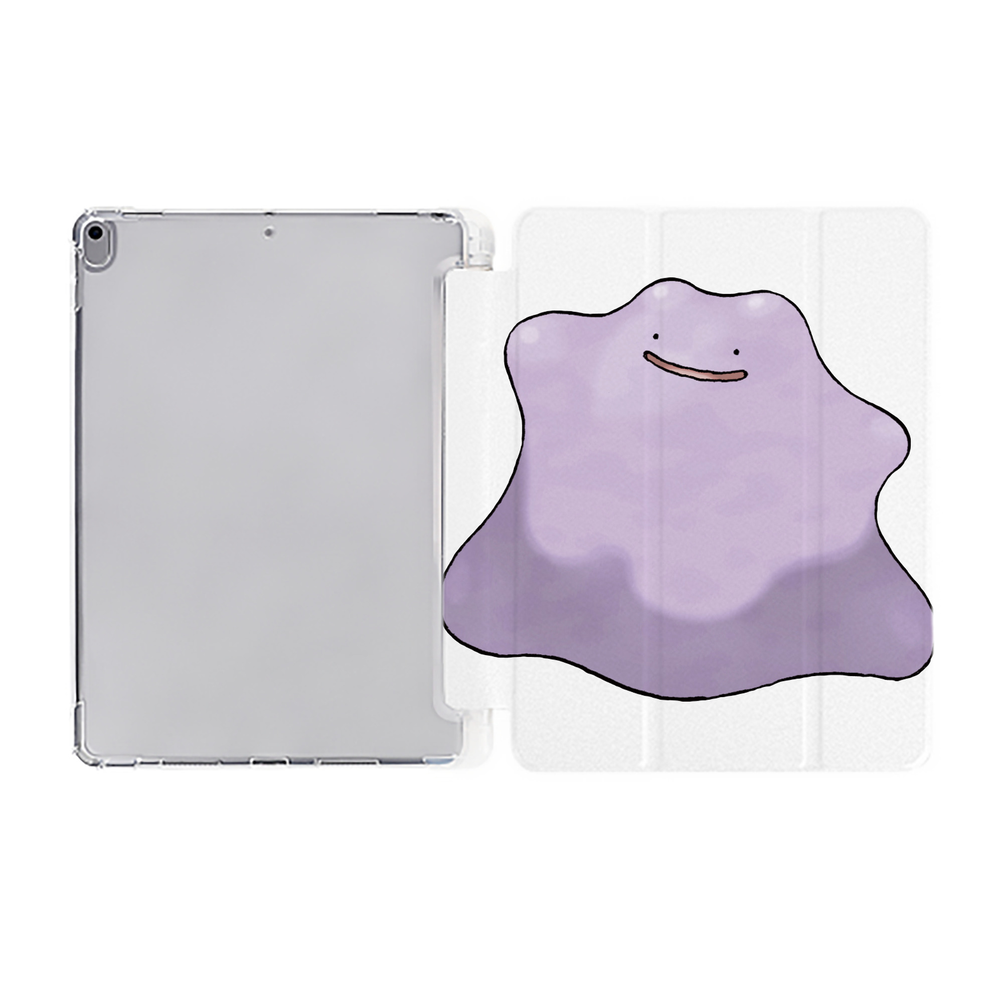 （画像用） ポケットモンスター Pokémon IPad ケース ペン収納付き 三つ折りスタンド PUレザー×シリコン 対応機種9.5/10.5/10.9インチ